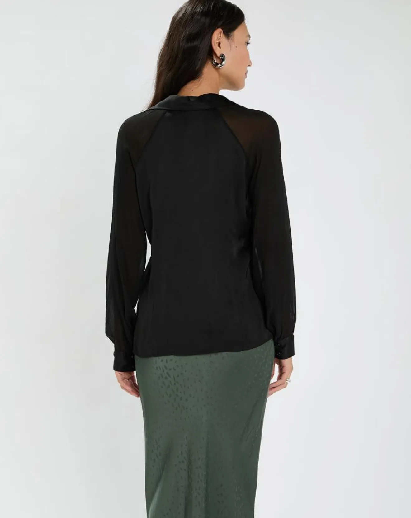 Femme Lauren Vidal Chemise Vega noire