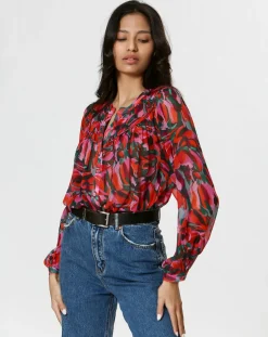 Femme The Korner Chemise Victoire multicolore