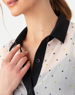 Femme Indies Chemise Ysee plumetis