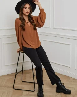 Alice & Charlotte Chemisier Charlotte camel