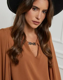 Alice & Charlotte Chemisier Charlotte camel