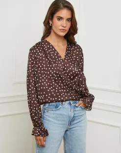 Online L'Armoire de Suzette Chemisier Emma choco