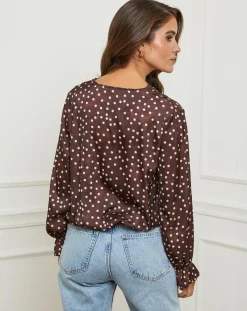 Online L'Armoire de Suzette Chemisier Emma choco