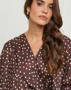 Online L'Armoire de Suzette Chemisier Emma choco