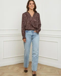 Online L'Armoire de Suzette Chemisier Emma choco