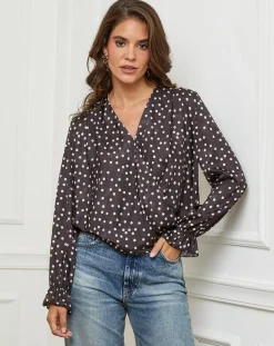 Sale L'Armoire de Suzette Chemisier Emma noir