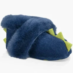 Clearance Ugg Coffret bonnet & bottines en Peau de Mouton Dydo bleu