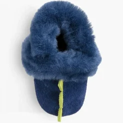 Clearance Ugg Coffret bonnet & bottines en Peau de Mouton Dydo bleu