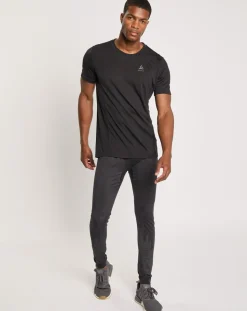 Homme Odlo Collant en Laine mélangée Kinship Performance Wool Warm noir mélangé