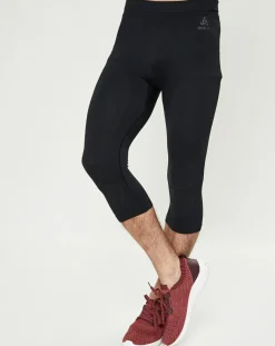 Outlet Odlo Collant technique Evolution Warm noir/gris béton