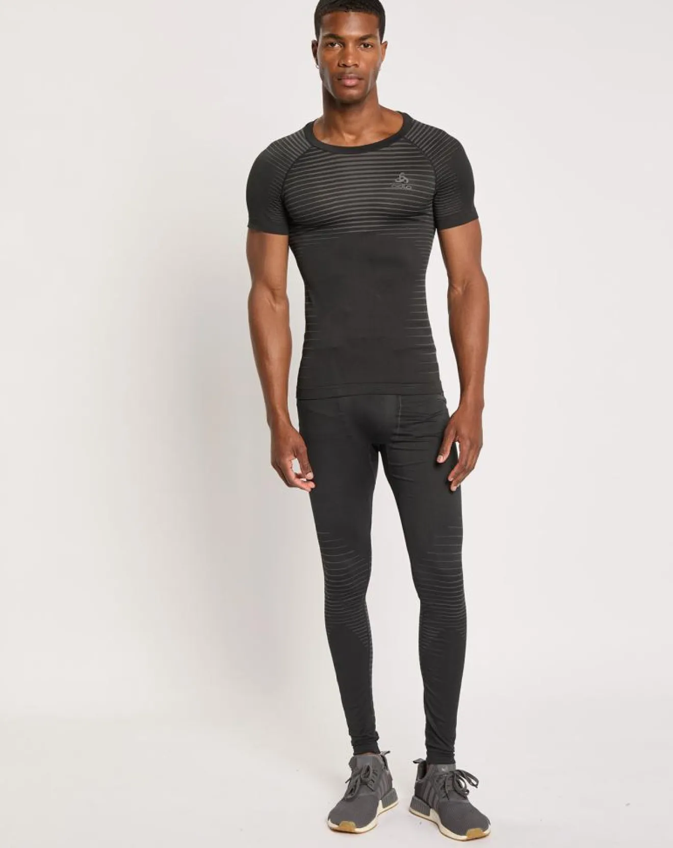 Homme Odlo Collant technique Performance Light noir