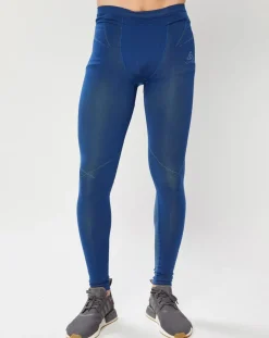 Homme Odlo Collant technique Performance Evolution bleu