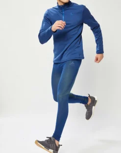Homme Odlo Collant technique Performance Evolution bleu