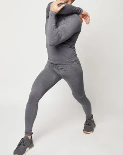 Outlet Odlo Collant technique Performance Warm gris