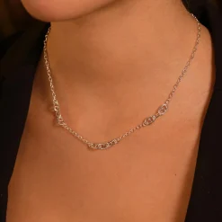 Femme By Rafaella Collier Evelina en Argent