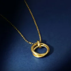 Hot By Rafaella Collier Giasmina en Argent doré