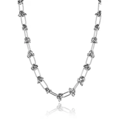 Femme Amelia Parker Collier Nautia argenté
