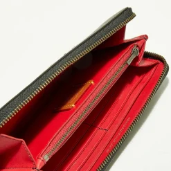 New Coach Compagnon en Cuir Accordion sequins noir - 9.9x18.9 cm