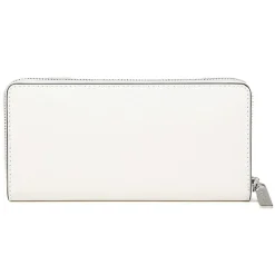 Femme Michael Kors Compagnon en Cuir Jet Set Travel blanc - 10x20.5x2.5 cm