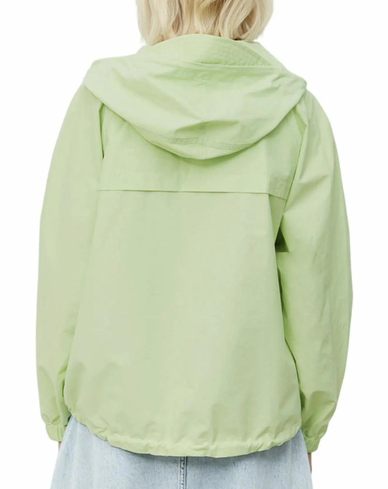 Online Marc O'Polo Coupe Vent à Capuche Grande Poche vert fluo