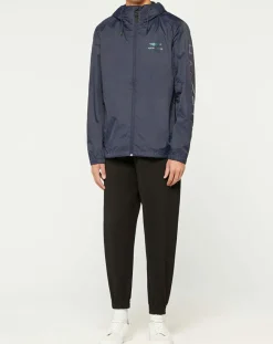 Clearance Hackett London Coupe-Vent Hoodie Aston Martin Racing bleu marine