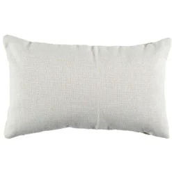 Home Deco Factory Coussin bouclette beige - 50x30 cm