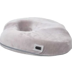 Sensly Coussin de posture massant et chauffant gris - 43x7.5x36 cm