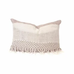 Sale Bed and Philosophy Coussin en coton sugar 30x45cm