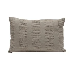 Bed and Philosophy Coussin en crochet fait main beige 40x60cm