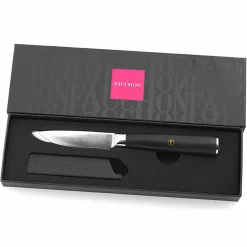 Fauchon Couteau légumes Damas noir - 20.5 cm