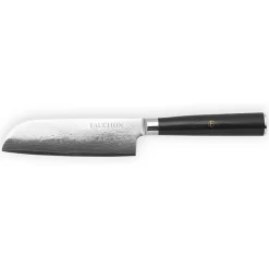 Discount Fauchon Couteau santoku Damas noir - 25.5 cm