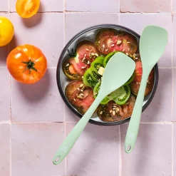 Outlet Bjorn Couverts à salade en silicone IVAR vert pâle