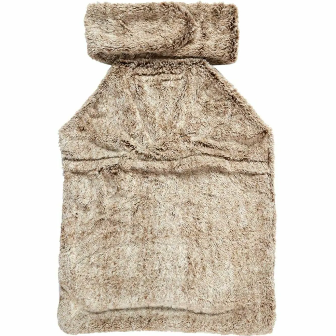 Sensly Couverture pour dos avec billes en céramique micro ondable marron - 37x28 cm