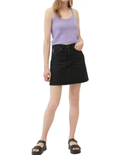 Online Marc O'Polo Débardeur en Alpaga & Laine mélangés cropped violet clair