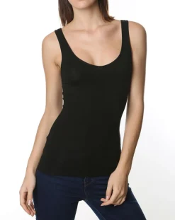 Outlet Mare Débardeur Juliette en Micromodal noir