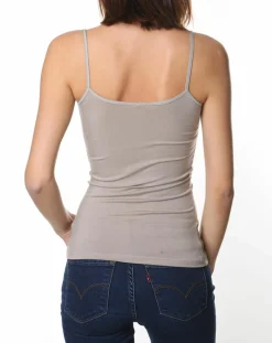 Outlet Mare Débardeur Lucie en Micromodal sable