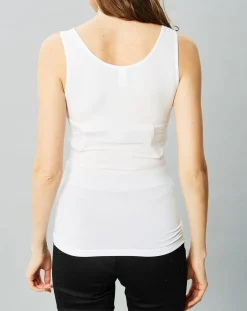 Femme Mare Débardeur Valérie en Micromodal blanc