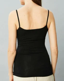 Sale Mare Debardeur Caroline en Micromodal noir