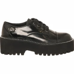 Femme Liu-Jo Derbies en Cuir Forty noires
