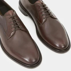 New Geox Derbies en Cuir Premium Artenova marron foncé