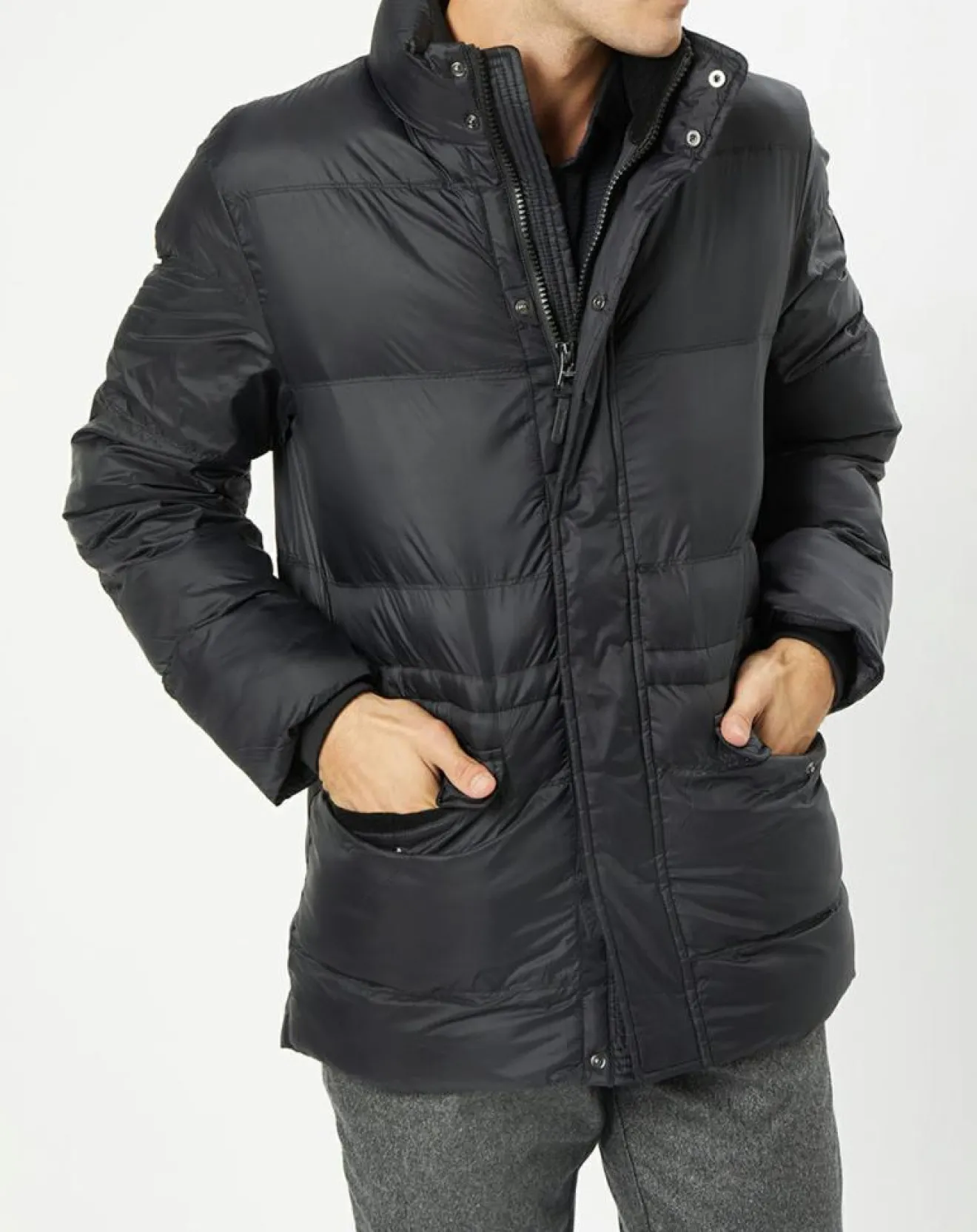 Homme Hackett London Doudoune 3/4 noire