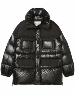 Femme Marc O'Polo Doudoune bimatière Colh noire