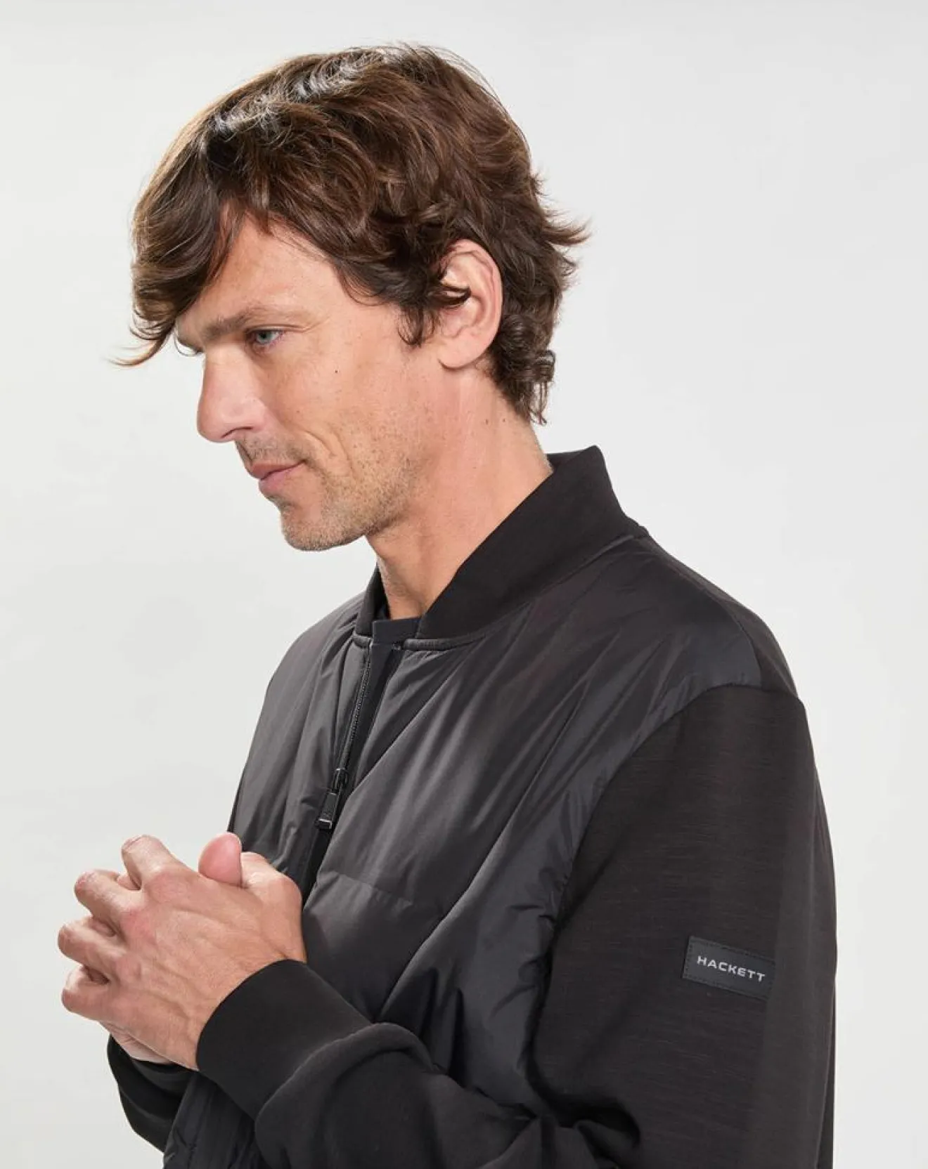 Discount Hackett London Doudoune Bombers noire