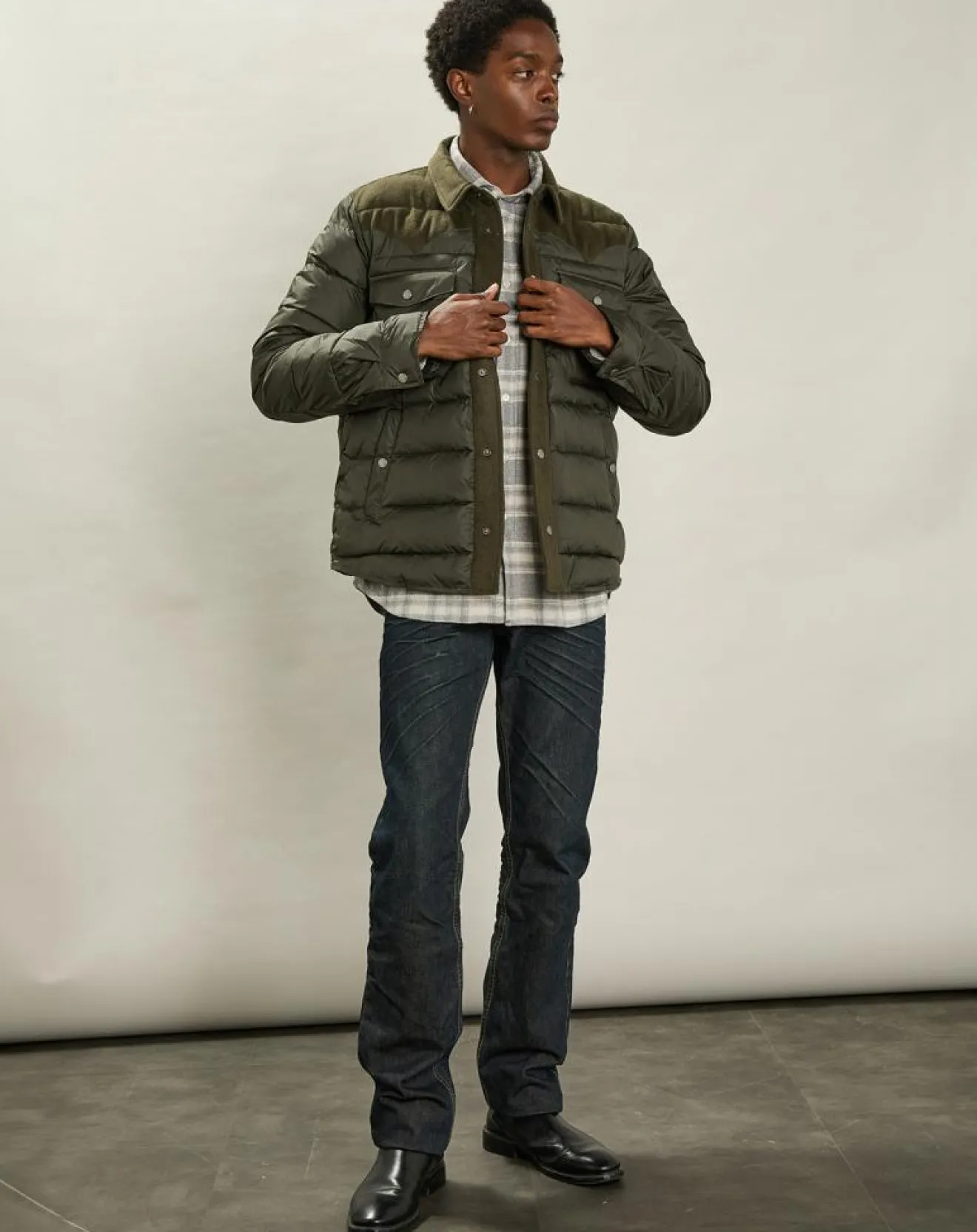 Outlet Hartford Doudoune Canard bronze