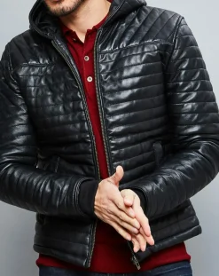 Homme Chyston Doudoune Carpate noire