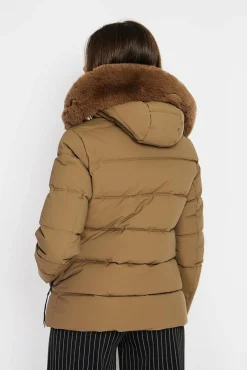 Outlet Assuili Doudoune court marron