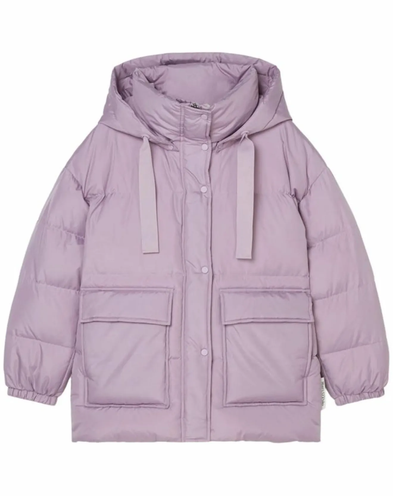 Femme Marc O'Polo Doudoune courte à capuche violet clair
