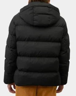 Homme Marc O'Polo Doudoune courte à capuche Puffer noire