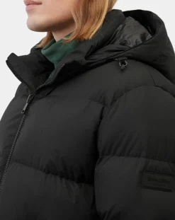 Homme Marc O'Polo Doudoune courte à capuche Puffer noire