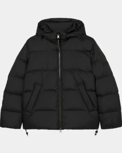 Homme Marc O'Polo Doudoune courte à capuche Puffer noire